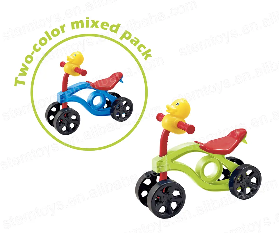 High quality children plastic tricycle balance ride on car baby walker balance bike