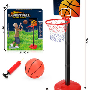 Jinming Hot Sale Kids Indoor Outdoor Exercise Toys Basketball Sport Plastic Mini Basketball Stand Toys