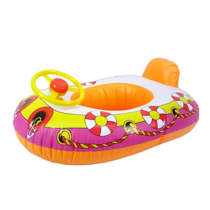 Jinming New designs summer beach toy inflatable boat with sound kids inflatable toy