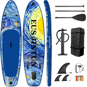 Oem Inflatable Surfboard Children's swimming support board standing sup paddle board