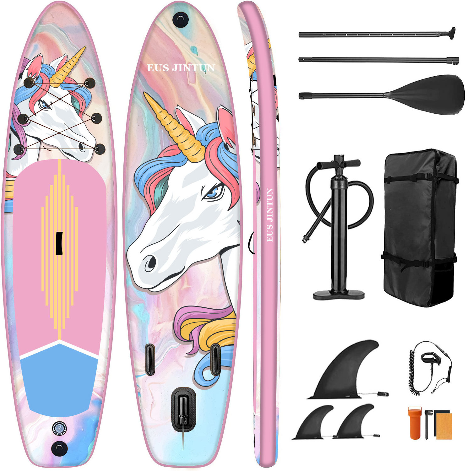 OEM customize cheap High quality Water yoga board On water race sup surf inflatable stand up paddle board