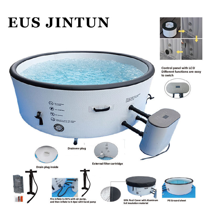 custom wholesale outdoor home  hot tub baby  bathtubs jacuzzi indoor bath swim 4 3 2 person massage inflatable hot spa tubs