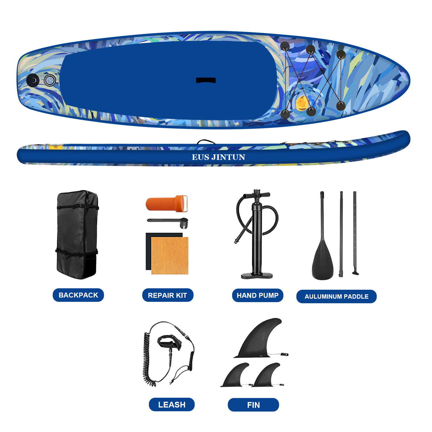 Oem Inflatable Surfboard Children's swimming support board standing sup paddle board