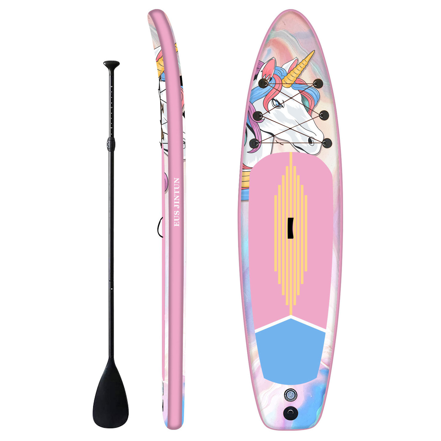 OEM customize cheap High quality Water yoga board On water race sup surf inflatable stand up paddle board