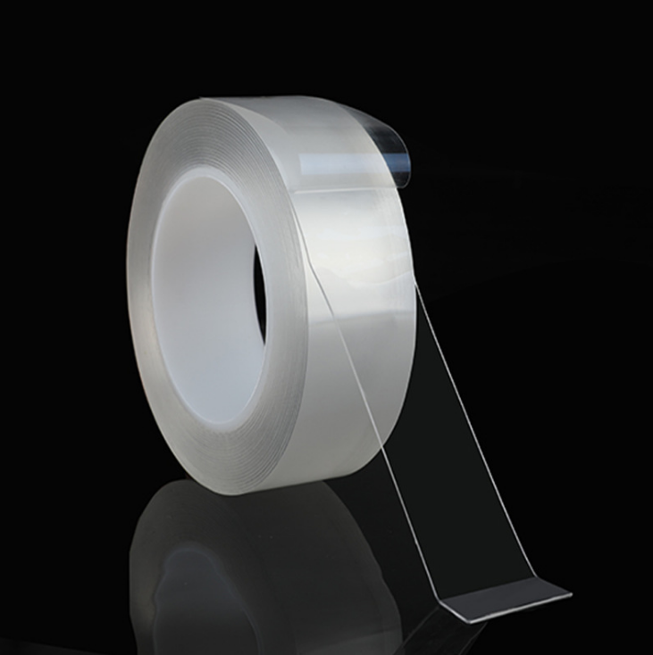 Hot Selling 1.18inch/9.84FT Tape Manufacturer Double sided transparent reusable adhesive nano tape For Wall