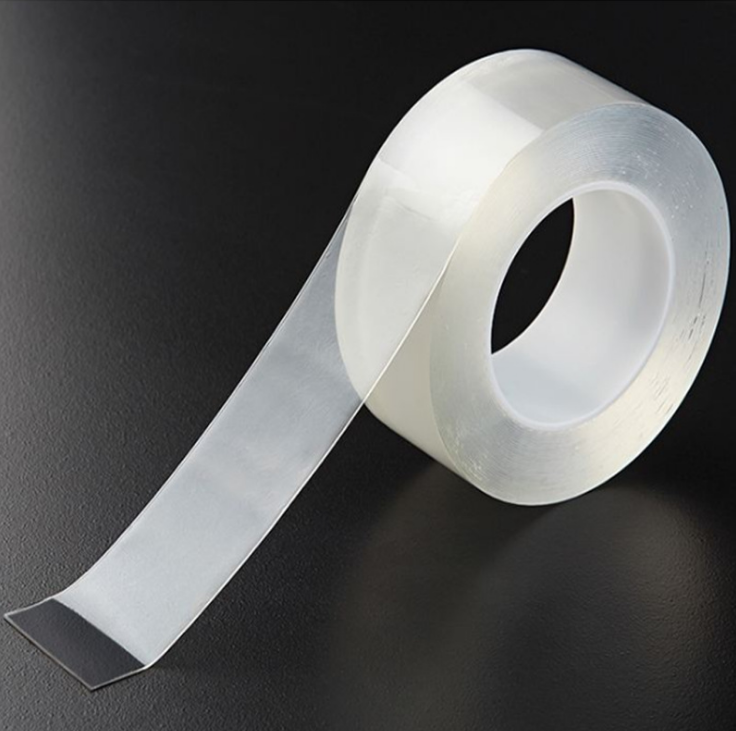 Hot Selling 1.18inch/9.84FT Tape Manufacturer Double sided transparent reusable adhesive nano tape For Wall