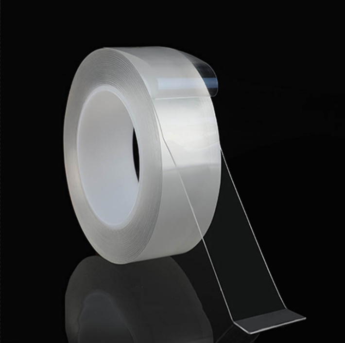 Hot Selling 1.18inch/9.84FT Tape Manufacturer Double sided transparent reusable adhesive nano tape For Wall