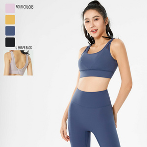 OEM ODM Custom Fitness Apparel Wholesale Fitness Clothing High Waist Gym Seamless Yoga Sets Fitness Women