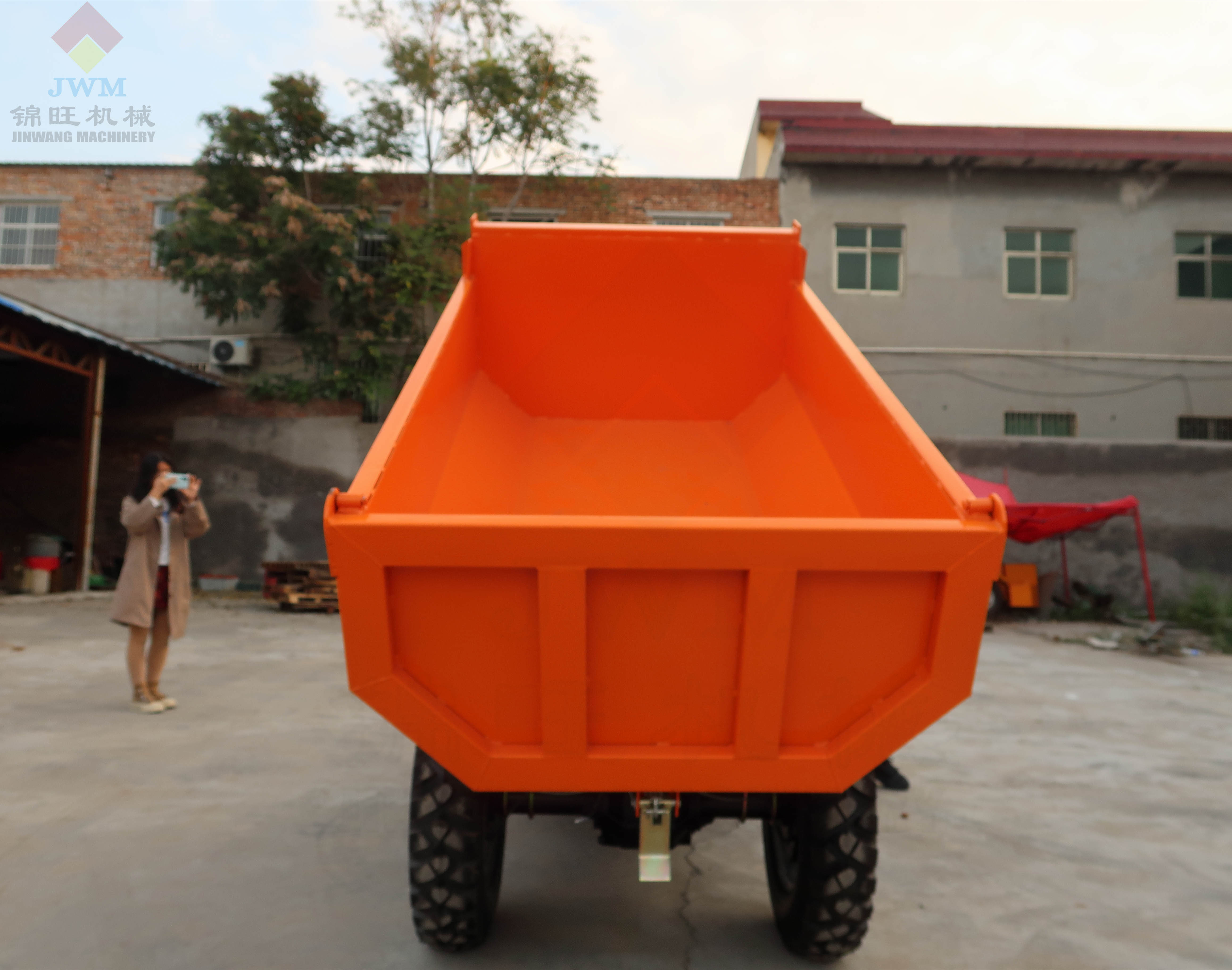 Jinwang 2 Ton Strong Performance Diesel Dumper Tricycle Dumper Three Wheel Mini Dump Truck