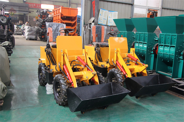 Jinwang Electric Mini Front Wheel Loader for Cement and Concrete Paste