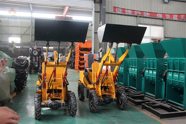 Jinwang Electric Mini Front Wheel Loader for Cement and Concrete Paste