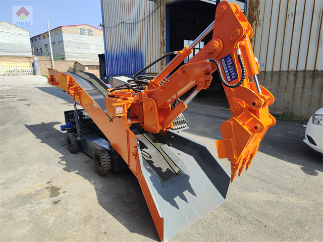 Jinwang Wheeled Conveyor Mucking Core Drill Loader Machine In Mine Tunnel Loader