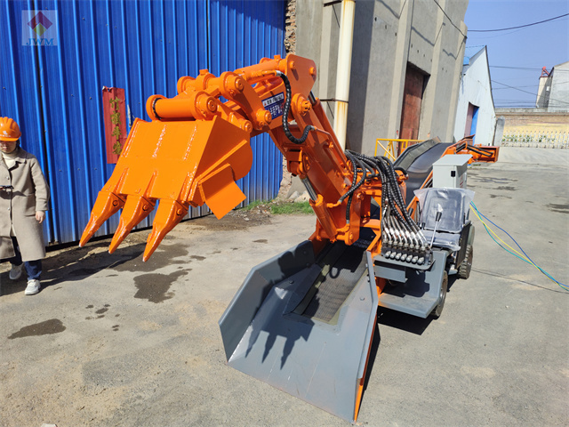 Jinwang Wheeled Conveyor Mucking Core Drill Loader Machine In Mine Tunnel Loader