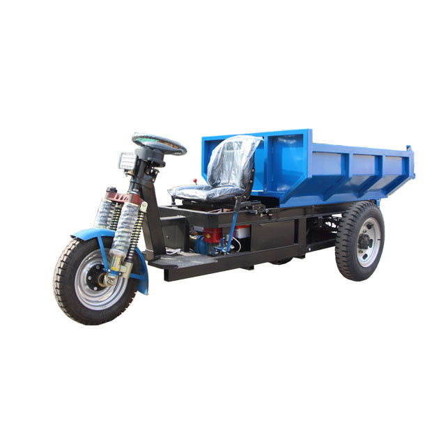 JinWang Rear Dumping Landscaping Electric Mini Loader, ZY-180 Electric Small Wheelbarrow For Construction