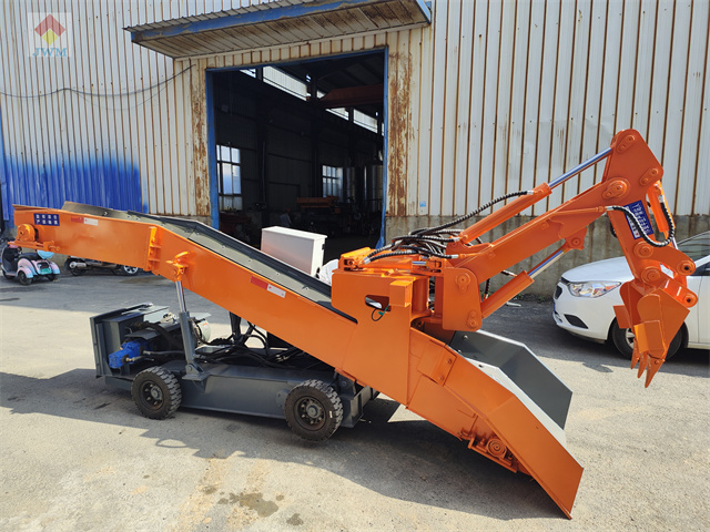 Jinwang Wheeled Conveyor Mucking Core Drill Loader Machine In Mine Tunnel Loader