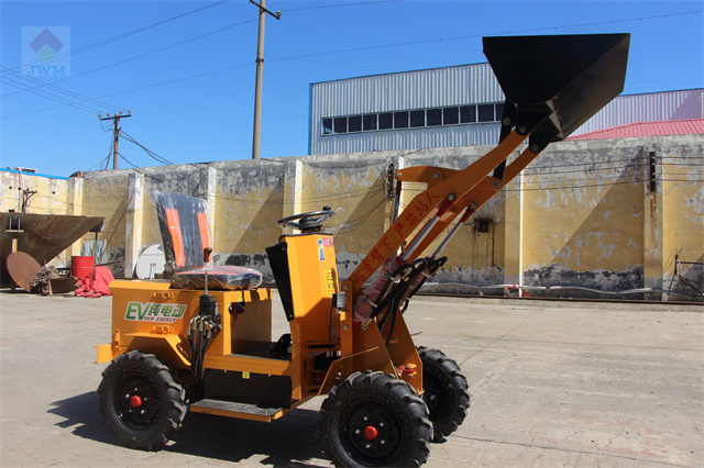 Jinwang Electric Mini Front Wheel Loader for Cement and Concrete Paste