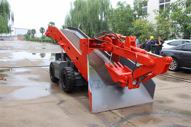 Jinwang Widely Used Backhoe Loader Electric Mucking Loader Skid Steer Loader with Diesel Engine