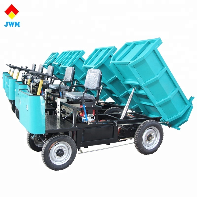 New pattern garden mini dumpers for sale/4 wheel electric cargo made in china/cargo delivery cart