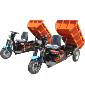 1500KG, 2000KG  direct coupling electric dumper truck 3 wheel electric tricycle electric cargo tricycle for Sale