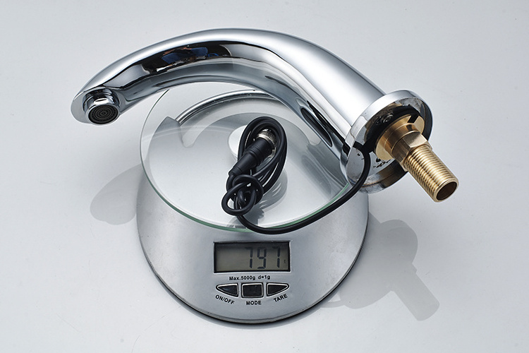 Hands-free touchless lavatory electric sensor faucet mixer automatic sanitary ware basin faucet water taps with sensor