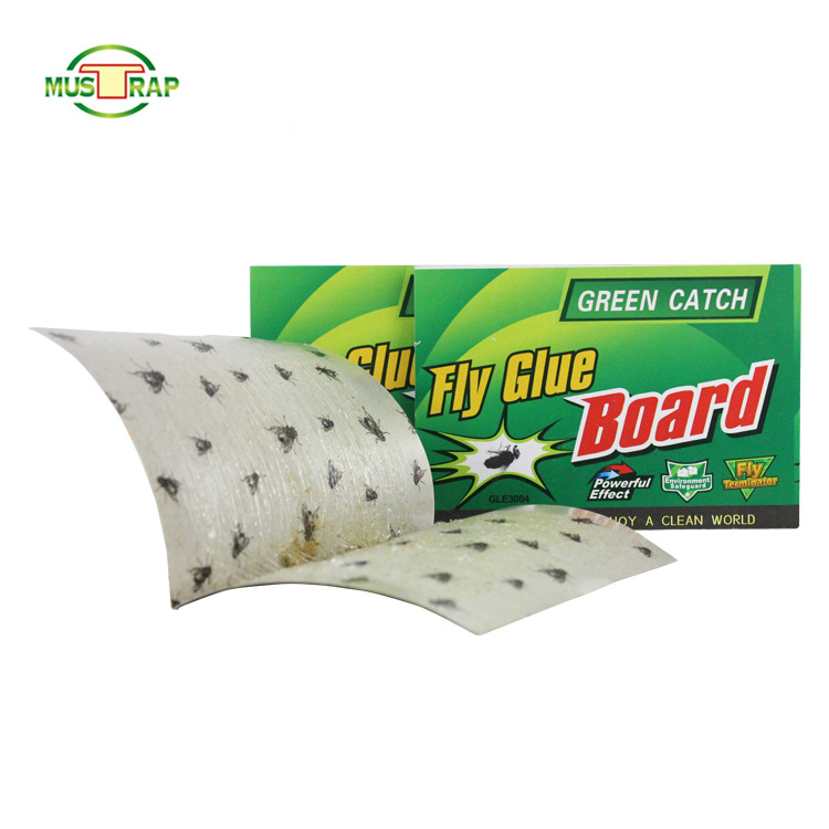 Factory direct sale sticky fly glue paper mosquito glue trapper catch fly