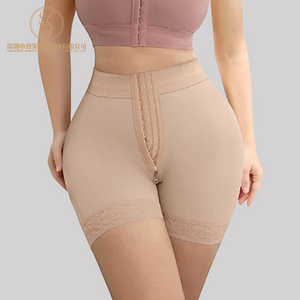 High Fajas Compression Underwear Short Waist Trainer Body Shaper Corset Shapewear Sexy Butt Lifter Tummy Control Panties