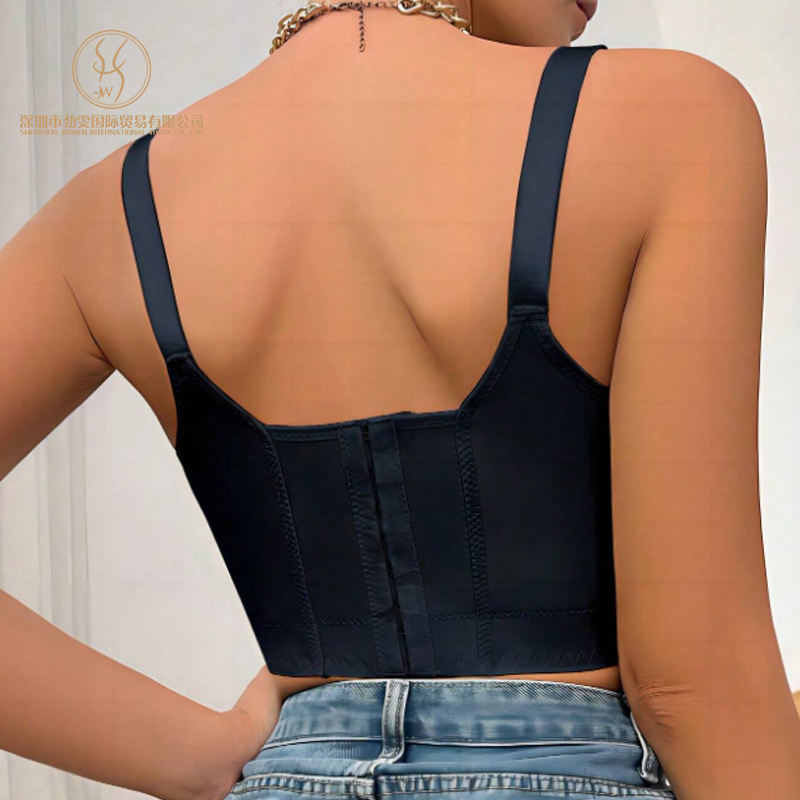 Push Up Bra for Women Corset Top Shapewear Brassiere Wide Back Support Posture B C D E F Cups Soutien Gorge Femme Bra