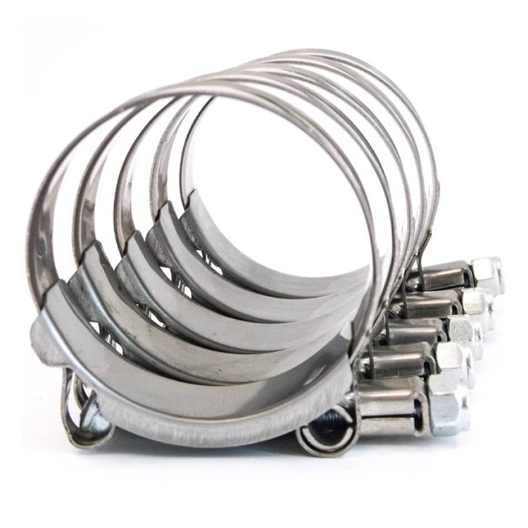 China Wholesale Stainless Steel ss304 ss316 T Bolt Hose Clamp