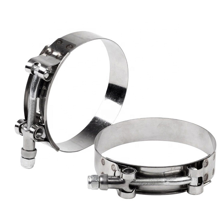 China Wholesale Stainless Steel ss304 ss316 T Bolt Hose Clamp