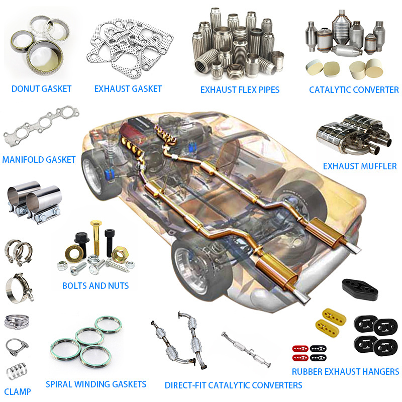 Jinwo Stainless Steel Racing Universal Valvetronic With Remote Valve high performance Car Exhaust Tpipes System Muffler