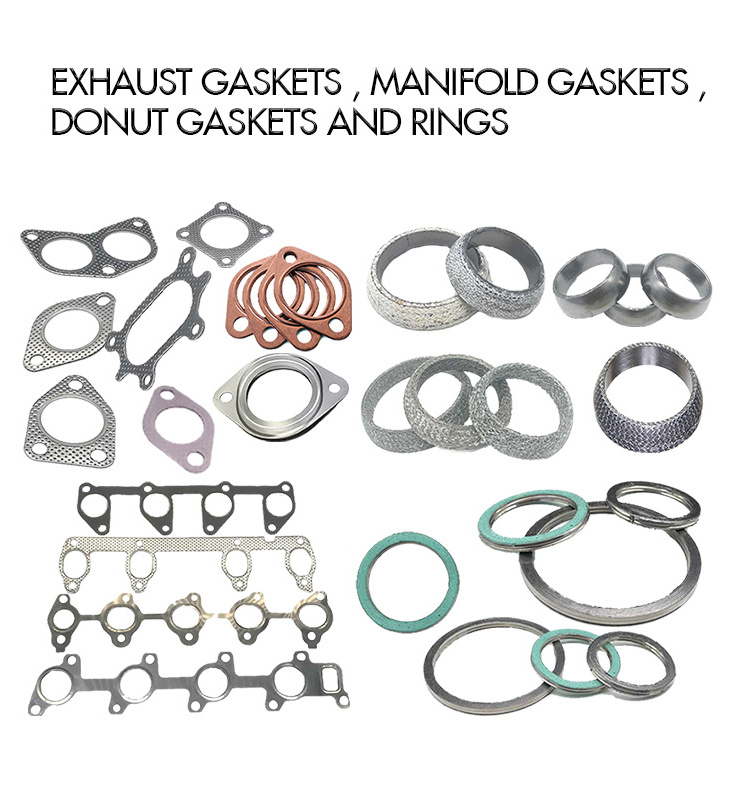 Jinwo Performance exhaust pipes Non-metallic flange gaskets Exhaust manifold-to-cylinder head gasket