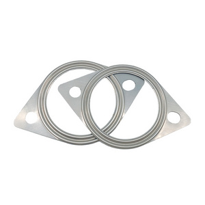 JINWO Customized Steel/Stainless Steel Flat Ring Sealing Gasket Metal Flange Gasket