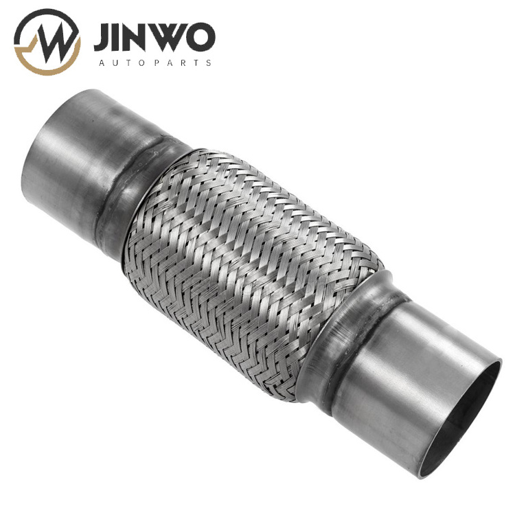 Jinwo 2 Inch Car Exhaust Flex Pipe Stainless Steel Flexible Systems with Auto Interlock Factory-Joint Bellows