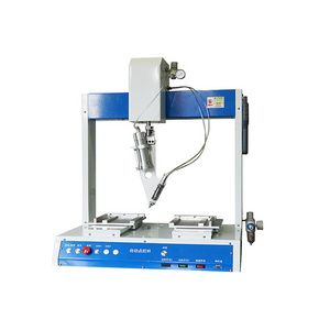 Automatic Dispenser Machine Double Platform Automatic Glue Dispensing Machine With R Rotary Axis automat glue dispenser