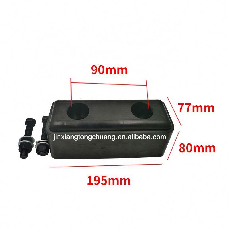 Foton Aumark Customization Wear-Resistant Anti-Collision Rubber Bumper Block for Truck Rear Door Protection for Auto Parts