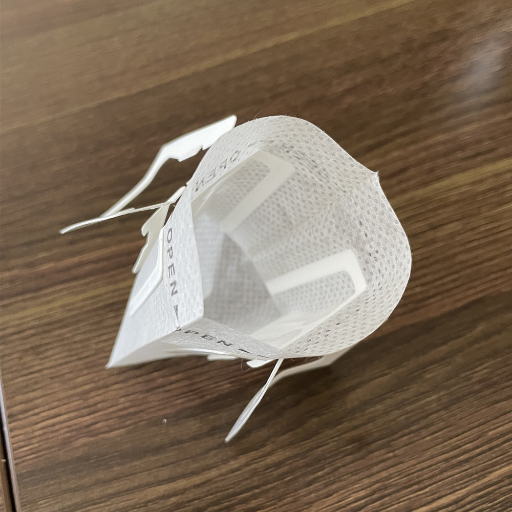 Style Eco-friendly Paper Coffee Filter Drip Bag Disposable Portable Hand Pushed Tea Filter Paper Bag Hanging Ear Coffee Strainer