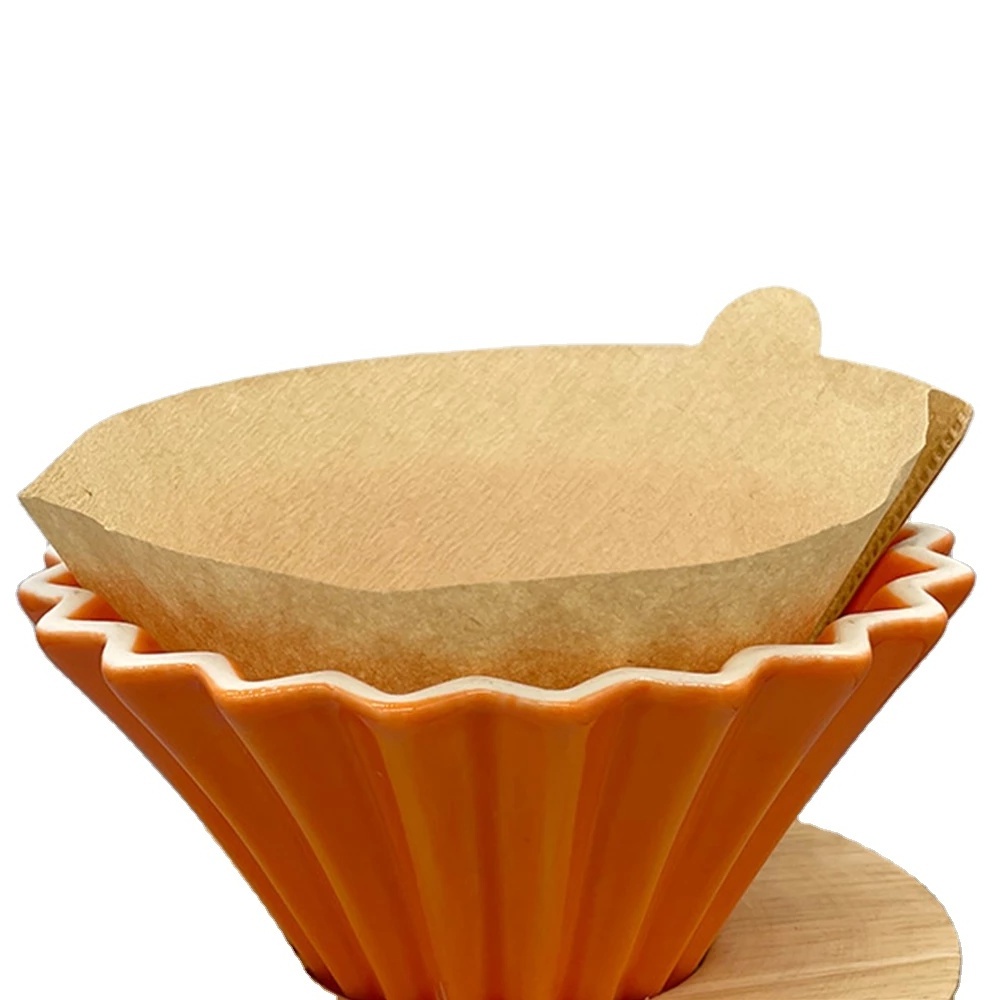 China factory coffee filter paper V01 V02 cone drip paper filter coffee