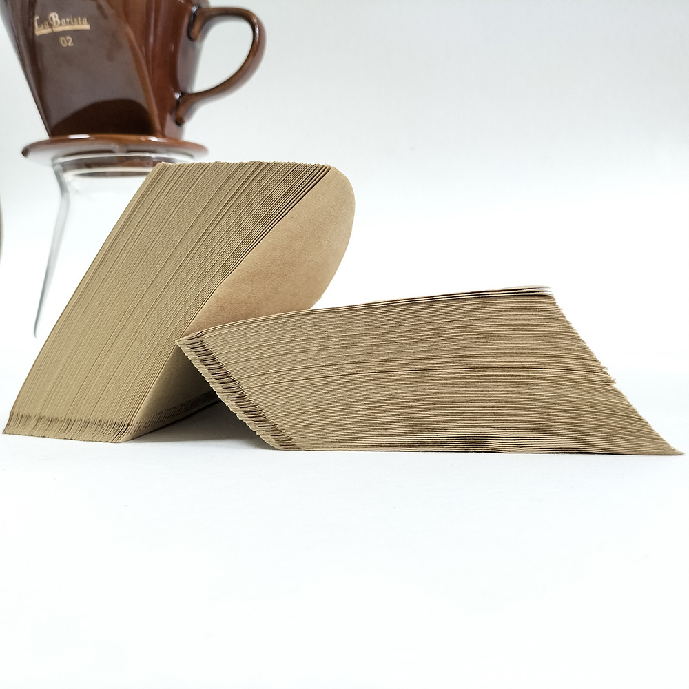 China factory coffee filter paper V01 V02 cone drip paper filter coffee