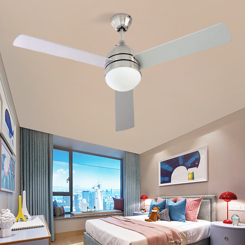 Modern Low Price Customized Commercial Imported Flush Mount Electric Ceiling Fan With Light