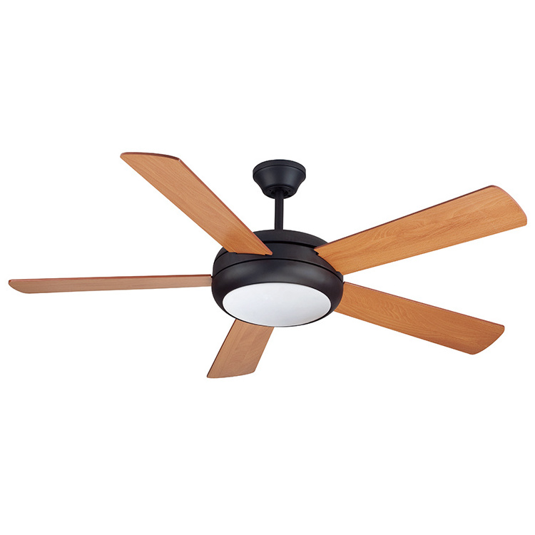 Modern Custom 52Inch Orient Ceiling Fans Home Wooden Ceiling Fan With Light And Remote