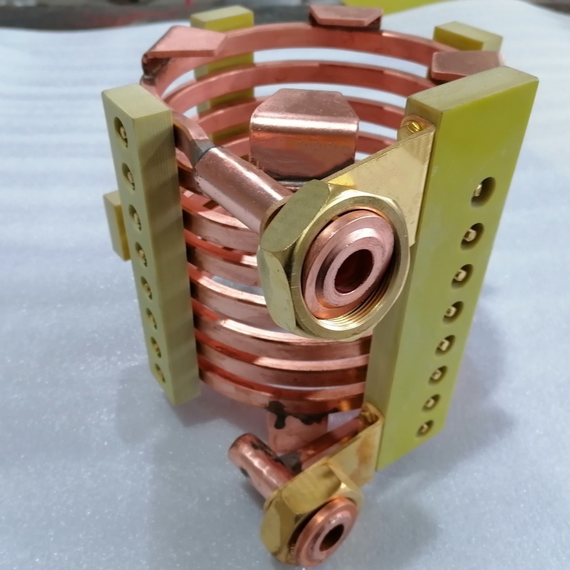 high quality mini Custom Induction copper Coil for Flameless Induction heater