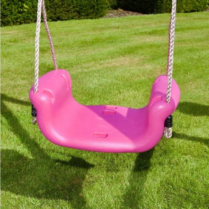 3 in 1 Baby Toddler Children Growable Swing Seat with Detachable back and T-Bar Deluxe swing seat playground swing set