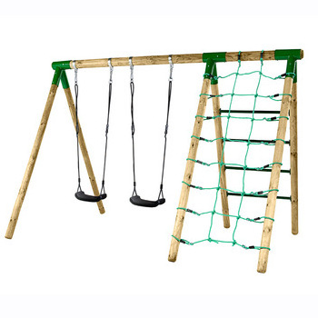 Outdoor playground PP rope cargo net swing sets accessories kids climbing net toy for wooden frames