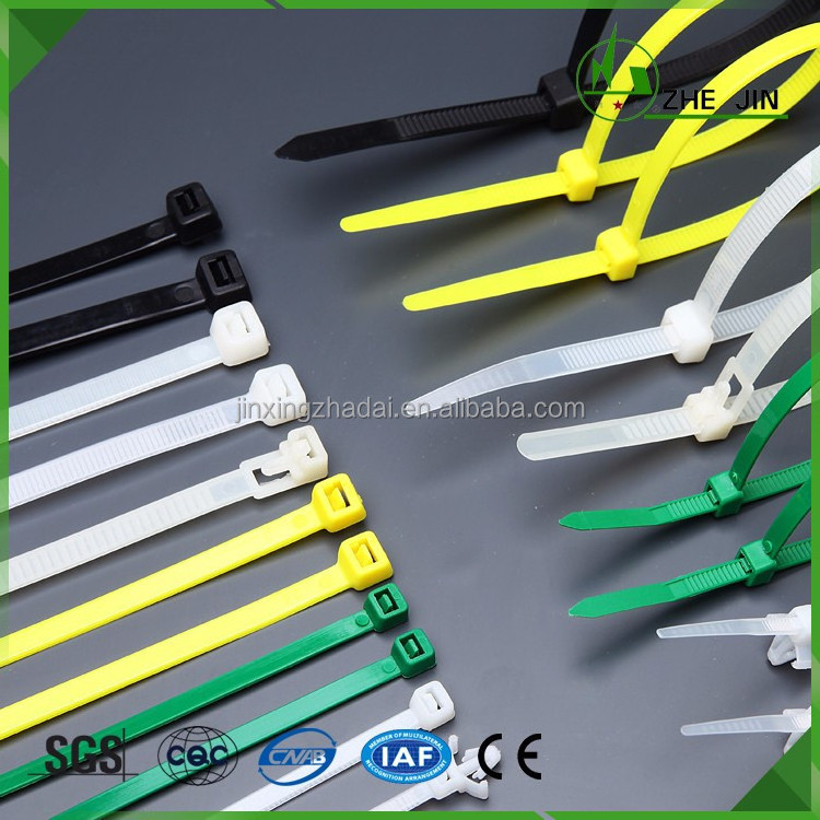 Nylon 66 Heat Resistant Electric Heavy Duty Plastic Zip Ties Cable Ties Labels Manufacturers