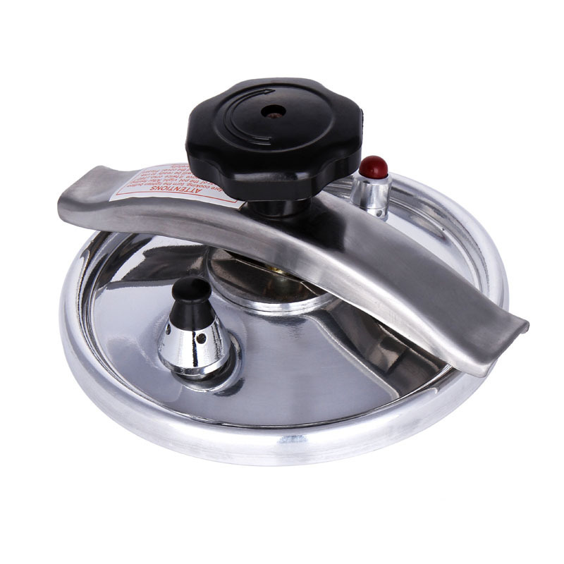 Aluminium pressure cooker with mirror polish and bakelite handle 4L or 4Litre