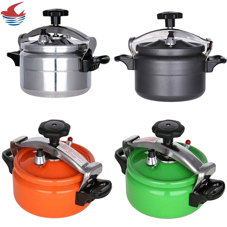 Manufacturer Direct Sale Safety Sanding Pot Colorful Aluminium Alloy Pressure Cookers