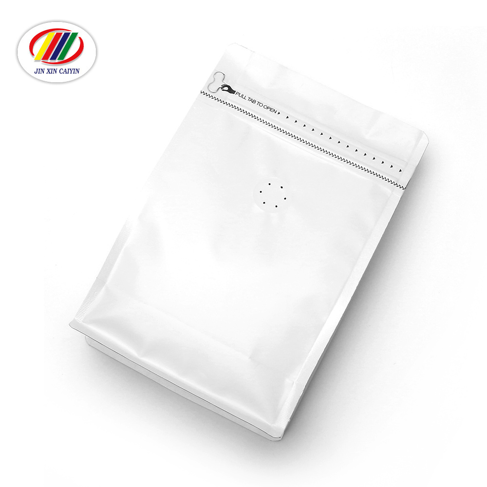 Best selling reusable food pouch side gusset ziplock resealable foil bag one way valve coffee sachet packaging