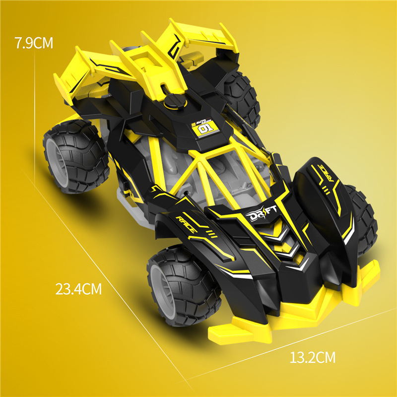 2.4G 4WD Cross Country Concept Formula Vehicle Four Way Off Road Spray Electric RC Car Drift High Speed Radio Control Toy Cars