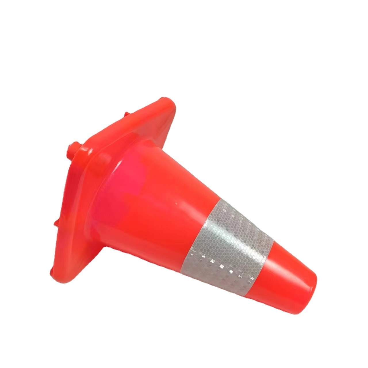 Top Selling 30 cm Flexible PVC Road Cone Manufacture's Traffic Safety Warning Product Used for Traffic Control