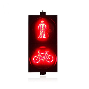 300mm LED pedestrian traffic signal light with countdown timer